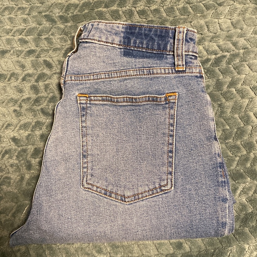 Abercrombie Curve Love Split Hem Jeans